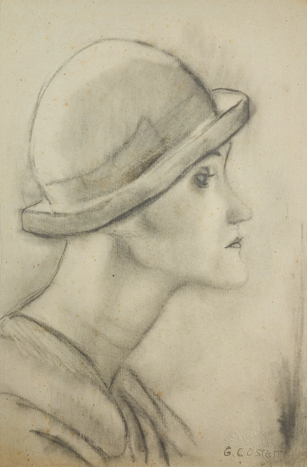Ritratto di signora con cappello